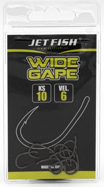 Jet fish háčiky wide gape 10 ks - 6