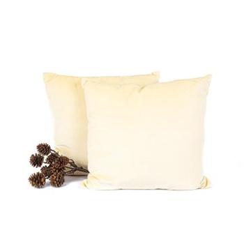 LAALU Súprava krémových vankúšov 2 × 40 cm (LAU-0694)