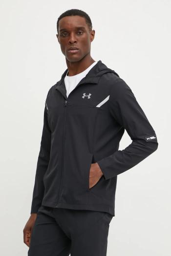 Tréningová bunda Under Armour Vanish čierna farba, prechodná, 1389255