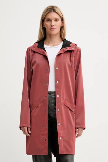 Bunda Rains 12020 Long Jacket ružová farba, prechodná, 12020