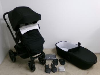 EASYWALKER Kočík kombinovaný Harvey⁵ Midnight Black XXL RWS