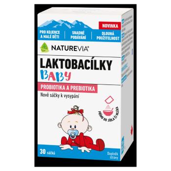 NATUREVIA Laktobacílky Baby 30 sáčkov