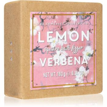 The Somerset Toiletry Co. Square Bath Fizzer šumivé tablety do kúpeľa Lemon & Verbena 180 g