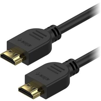 AlzaPower Core HDMI 1.4 High Speed 4K 1 m čierny (APW-CBHD14S010B)