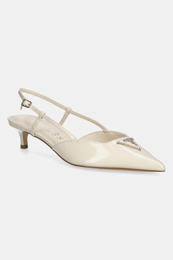 Lodičky Guess JESSON2 béžová farba, FLJSS2 PAF05