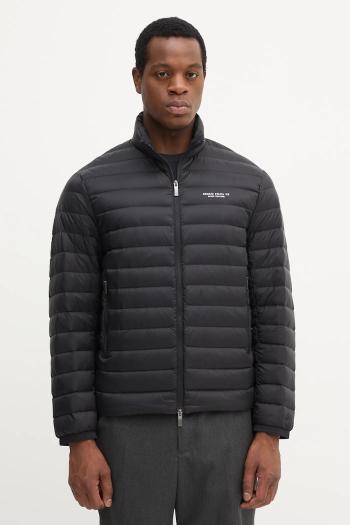 Páperová bunda Armani Exchange čierna farba, prechodná, XM001919 AF16927