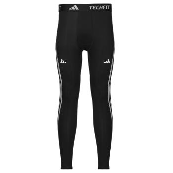 adidas  TECHFIT Compression Training 3-Stripes Long Tights  Legíny Čierna