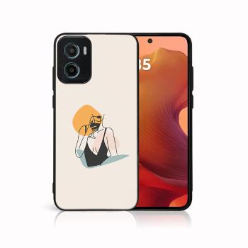 MY ART Ochranný kryt pre Motorola Moto G05 / Moto E15 WOMAN (197)
