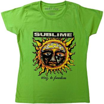 Sublime tričko 40oz To Freedom Zelená XXL