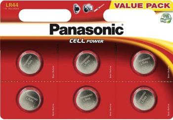 PANASONIC Alkalická MIKRO batéria LR-44EL/6BP 1, 5V (Blister 6ks)