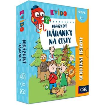 Albi Kvído – Obrázkové hádanky SK – Detektívne príbehy (9788088403869)