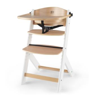 KinderKraft ENOCK wooden white,KINDERKRAFT Stolička jedálenská Enock White wooden, Premium