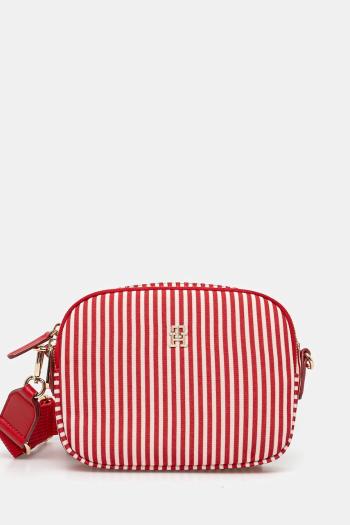 Kabelka Tommy Hilfiger červená farba, AW0AW17231