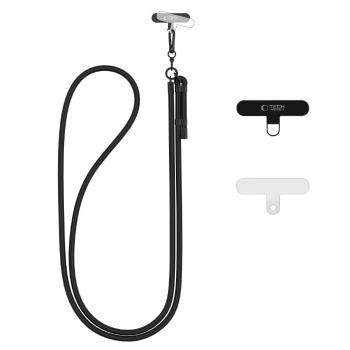 TECH-PROTECT C1S Šnúrka na mobil pod zadný kryt BLACK