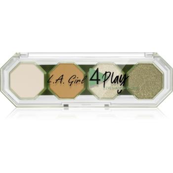 L.A. Girl Cosmetics 4 Play paletka očných tieňov odtieň Cowgirl 3.2 g