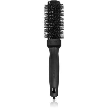 Olivia Garden Black Label SHINE Wavy Bristles guľatá kefa na vlasy priemer 35 mm 1 ks