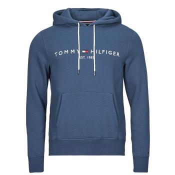 Tommy Hilfiger  TOMMY LOGO HOODY  Mikiny Modrá