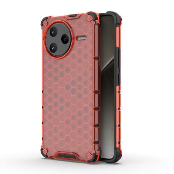 HONEYCOMB Ochranný kryt Xiaomi Poco F7 Ultra červený
