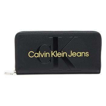 Calvin Klein Jeans  ZIP AROUND K60K607634  Peňaženky Žltá