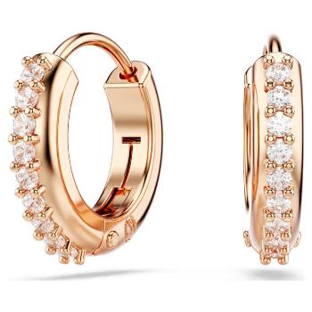 Swarovski Ružovozlaté kruhy so zirkónmi Matrix 5690669