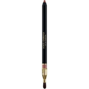 Dolce&Gabbana My Lip Overliner ceruzka na pery so štetčekom odtieň 03 My Rosy Nude - Warm Rosy Brown Nude 1.2 g