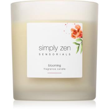 Simply Zen Sensorials Blooming Fragrance Candle vonná sviečka 120 g