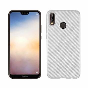 FIBER Ochranný kryt Huawei P20 Lite strieborný