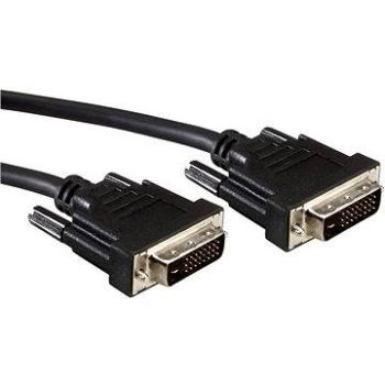 OEM prepojovací DVI-D pre LCD (DVI-D (M) < - > DVI-D (M)), dual link, tienený, 7,5 m (11995556)