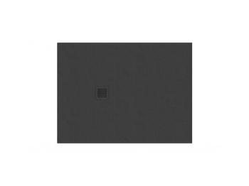 Sprchová vanička obdĺžniková Ravak Slate Pro 100x80 cm liaty mramor čierna XA03A433010