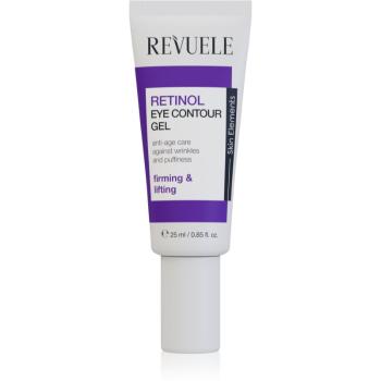 Revuele Retinol Eye Contour Gel hydratačný očný gél proti vráskam a tmavým kruhom 25 ml