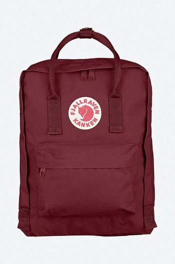 Ruksak Fjallraven Kanken F23510.326-326, červená farba, veľký, s nášivkou