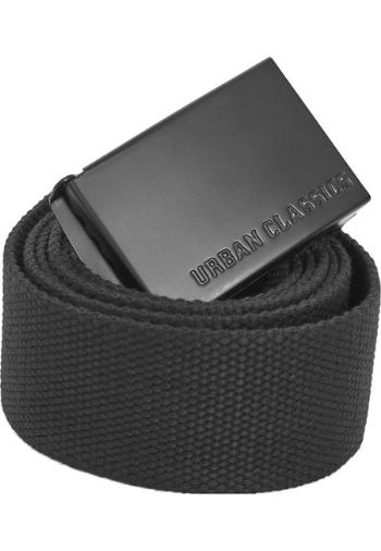 Urban Classics Long Canvas Belt black - 140cm