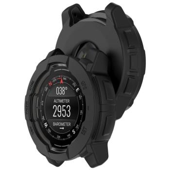 TPU HALF COVER Kryt pre Garmin Instinct 3 45mm čierny