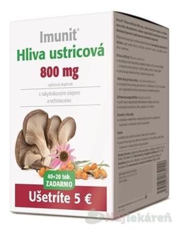 Imunit Hliva ustricová 800 mg s Rakytníkom a echinaceou 60 tabliet