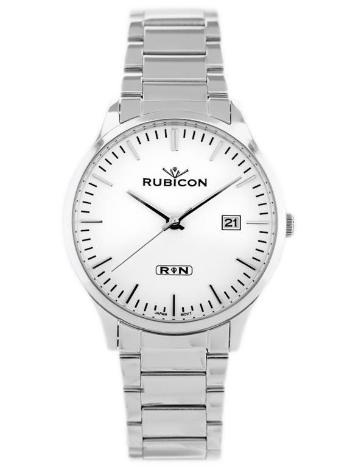 PÁNSKE HODINKY RUBICON RNDD60 (zr078a) - oceľ