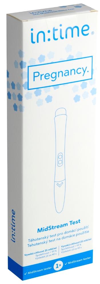 INTIME Pregnancy MidStream tehotenský test