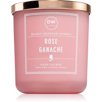 DW Home Signature Rose Ganache vonná sviečka 262 g