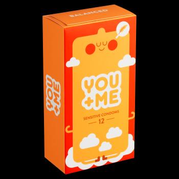 YOU ME Darling kondómy s extra tenkou stenou 12 ks