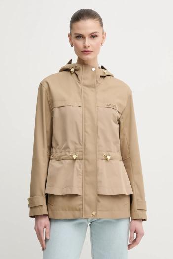 Bunda parka MACKAGE dámska, béžová farba, prechodná, KAORI.LVS