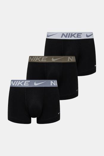 Boxerky Nike 3-pak pánske, čierna farba, 0000KE1156
