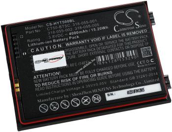 Helyettesítő akku Honeywell típus 318-055-001