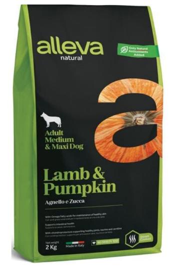 Alleva NATURAL dog adult medium & maxi  lamb & pumpkin 2kg