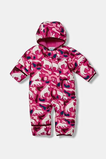 Detský páperový overal Columbia Snuggly Bunny Bunting ružová farba, 2088791