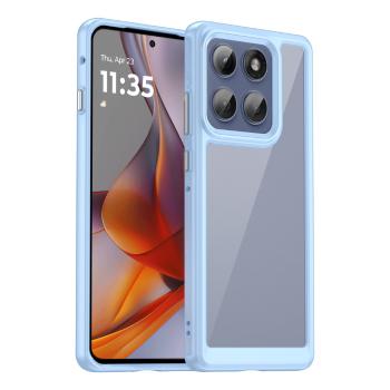 CRYSTAL Ochranný obal pre Motorola Edge 60 Pro modrý