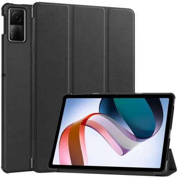 LEATHER Zaklápací kryt pre Xiaomi Redmi Pad SE čierny