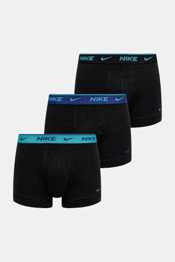 Boxerky Nike 3-pak pánske, čierna farba, 0000KE1008