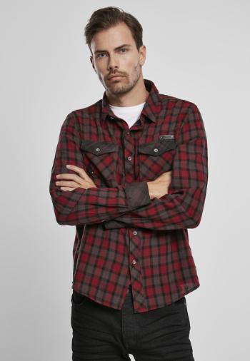 Brandit Duncan Checked Shirt red/brown - S