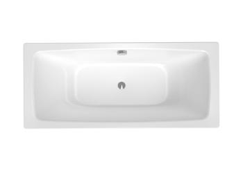 Obdĺžniková vaňa SAT Feel 180x80 cm smaltovaná oceľ ľavá aj pravá SATVFEEL180DUO