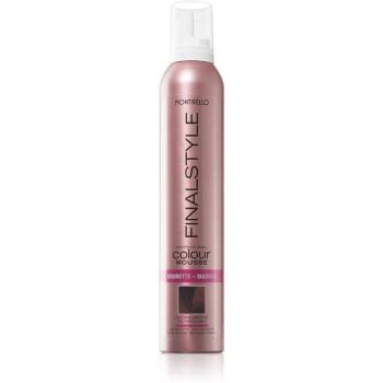 Montibello FINALESTYLE Color mousse farbiaca pena pre zvýraznenie farby vlasov Brunette - Marrone 320 ml