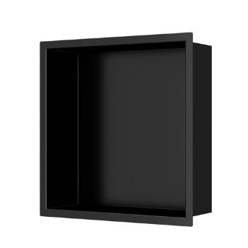 Vstavaná polička SAT Aurum čierna matná 33x33 cm SATAURN3030MB
